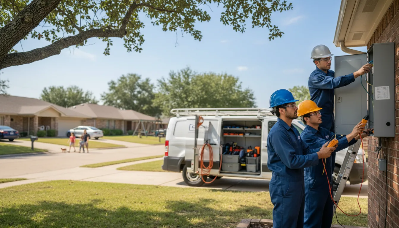 Certified electrician providing emergency electrical services in Lawrence, MI